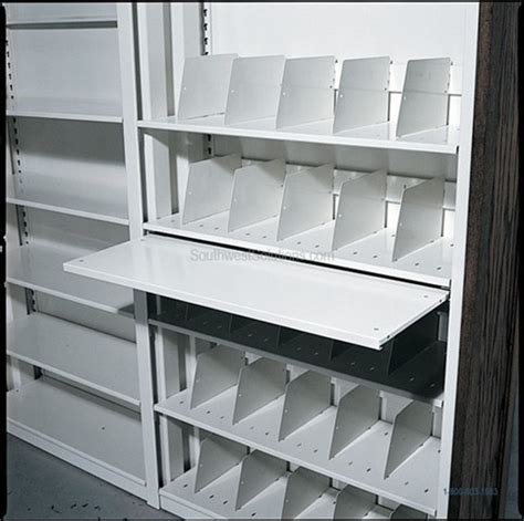 metal box with dividers|metal file dividers for shelves.